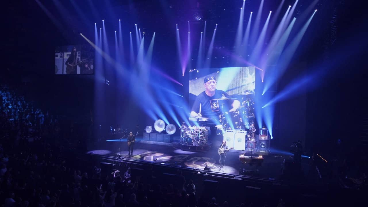 Rush: R40 Live backdrop