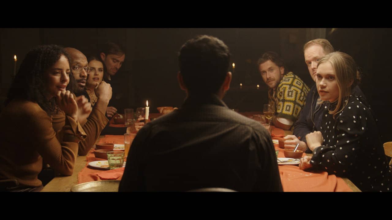 Dinner for Loners backdrop