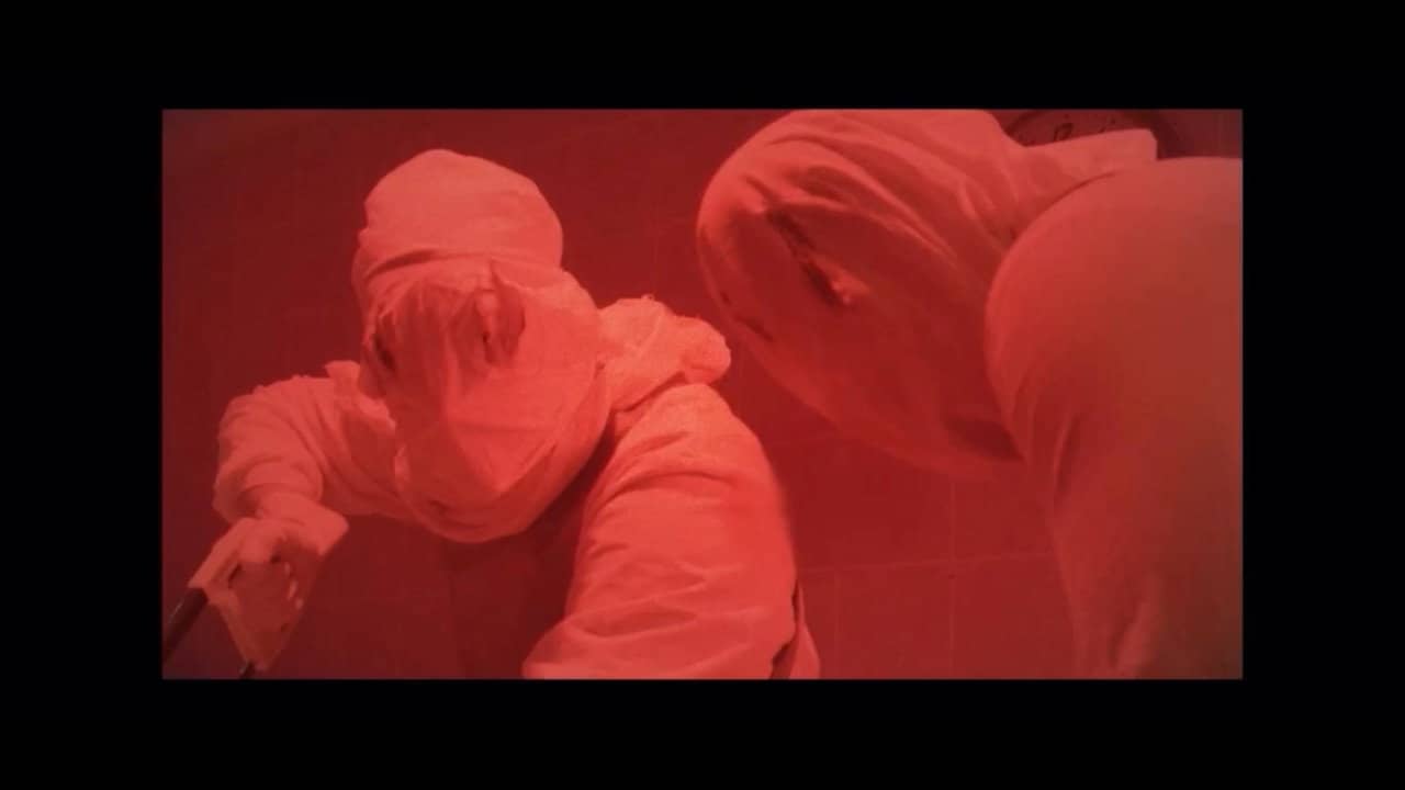 Death files: Red room backdrop