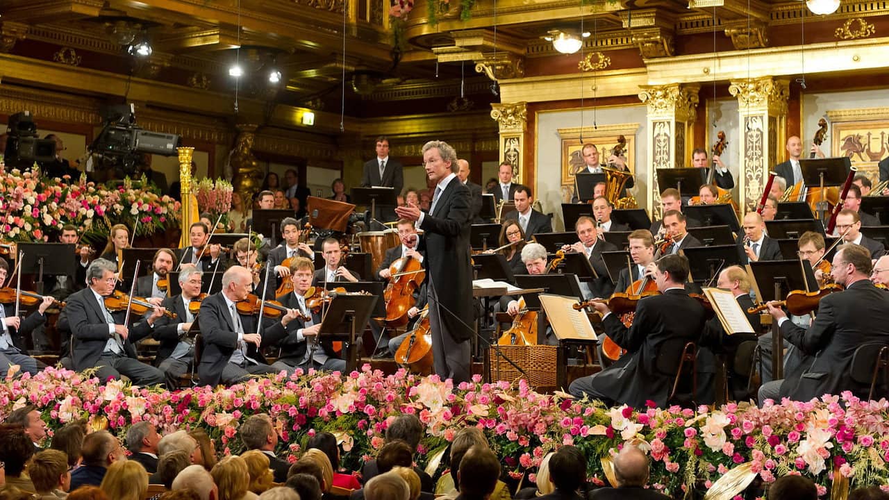 New Year's Concert 2013 backdrop