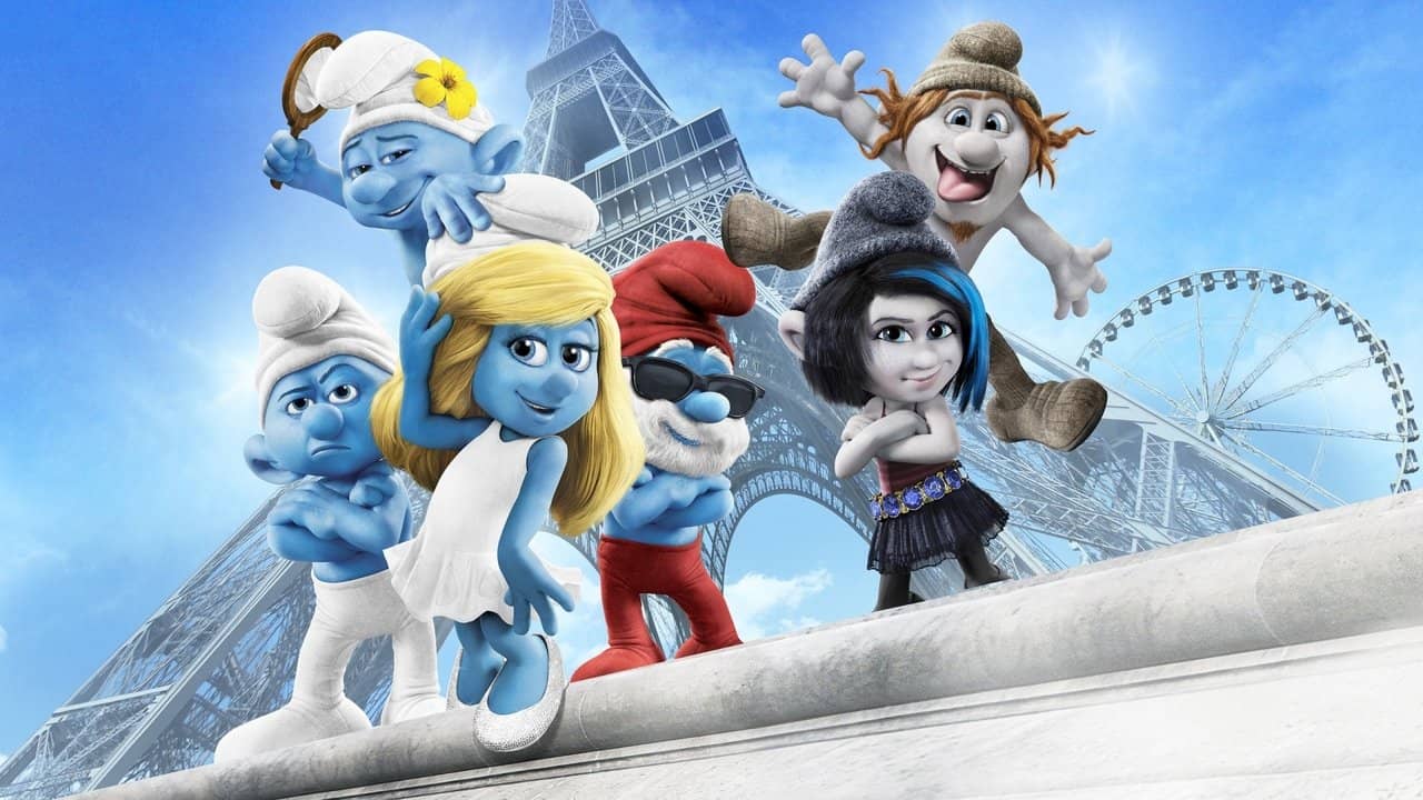 The Smurfs 2 backdrop