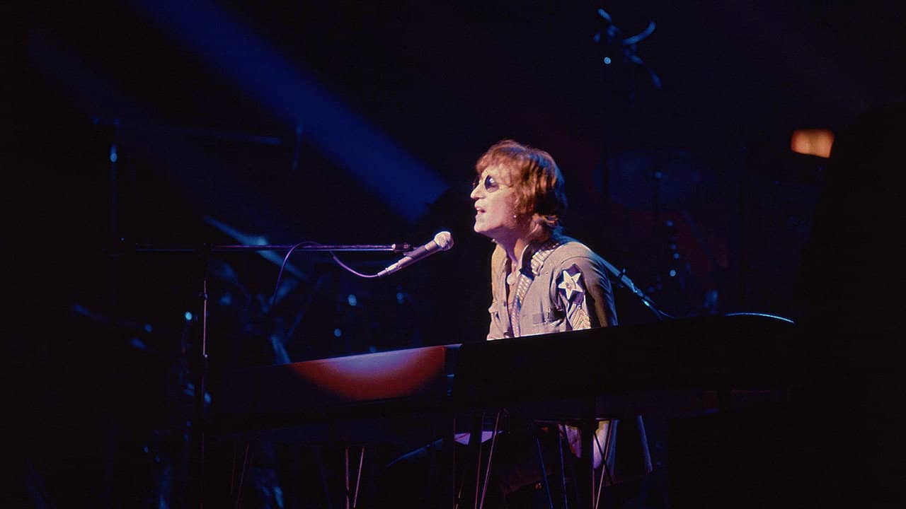 John Lennon: One to One Concert Live in New York backdrop