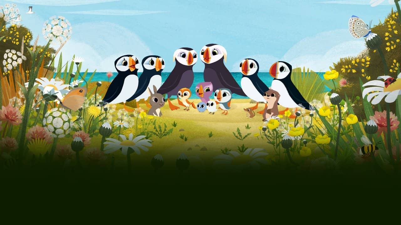 Puffin Rock and the New Friends backdrop