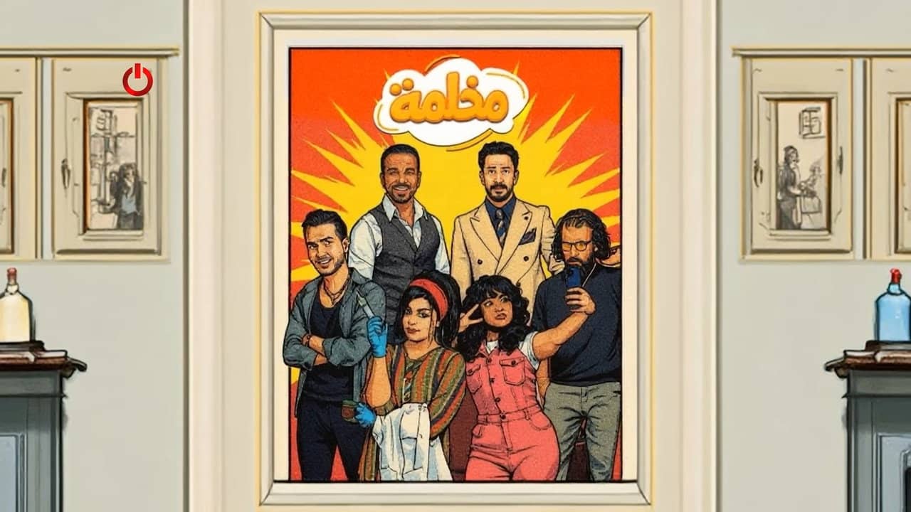 مخلمة backdrop