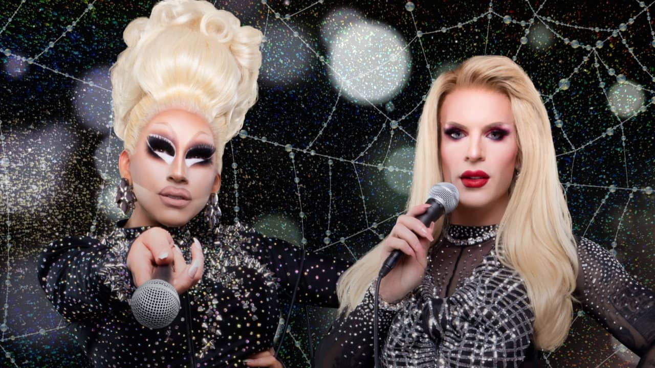 The Bald and The Beautiful Halloween Special backdrop