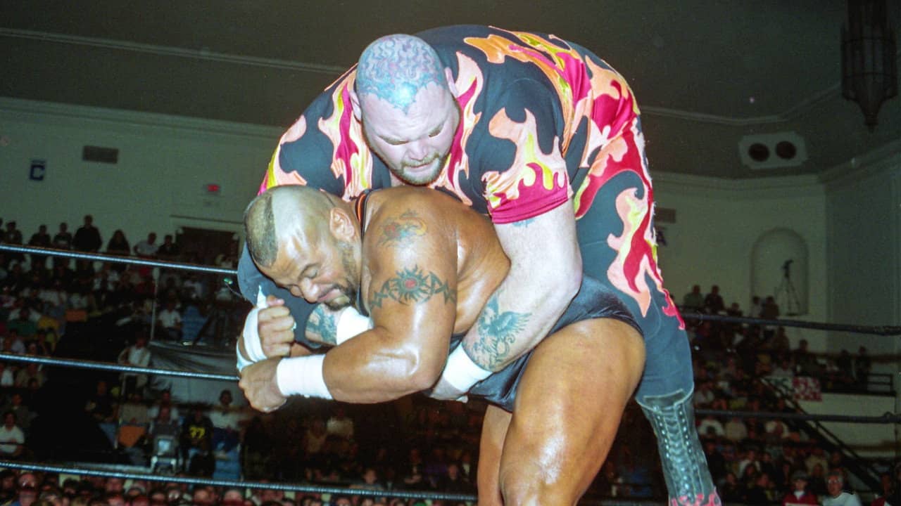 ECW Living Dangerously 1998 backdrop