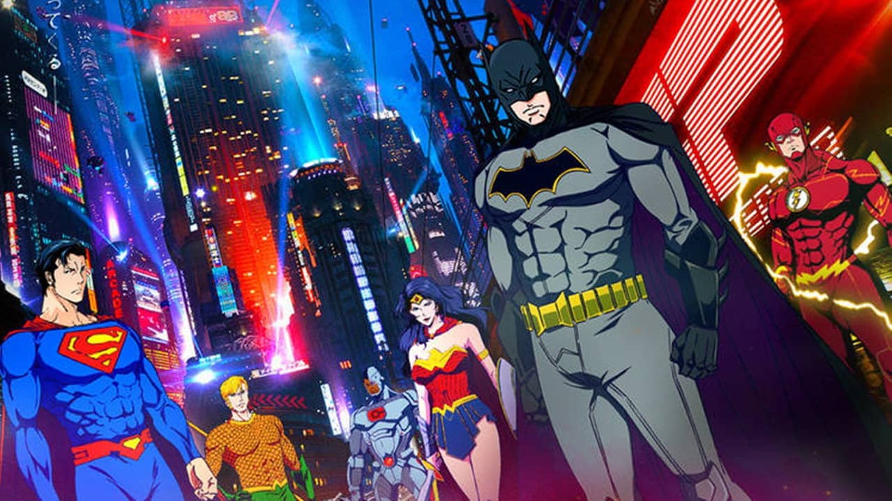 DC Super Heroes vs. Eagle Talon backdrop