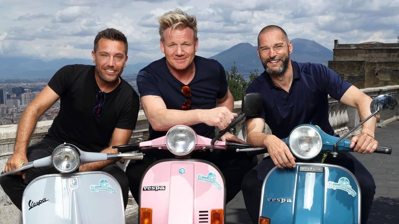 Gordon, Gino and Fred's Road Trip backdrop