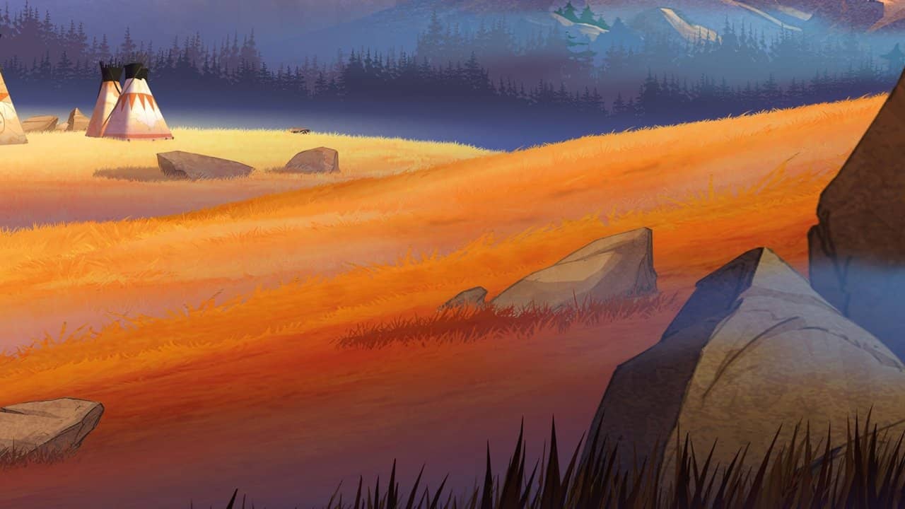 Yakari backdrop