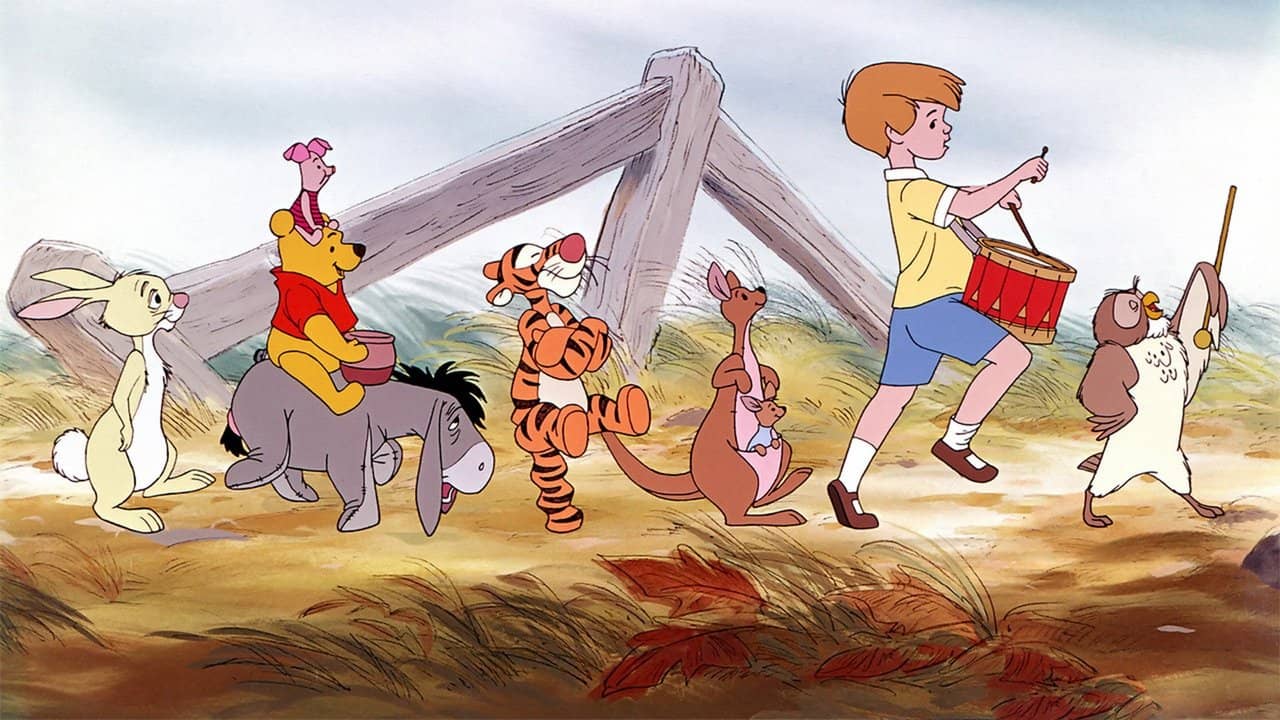 Mini Adventures of Winnie the Pooh backdrop