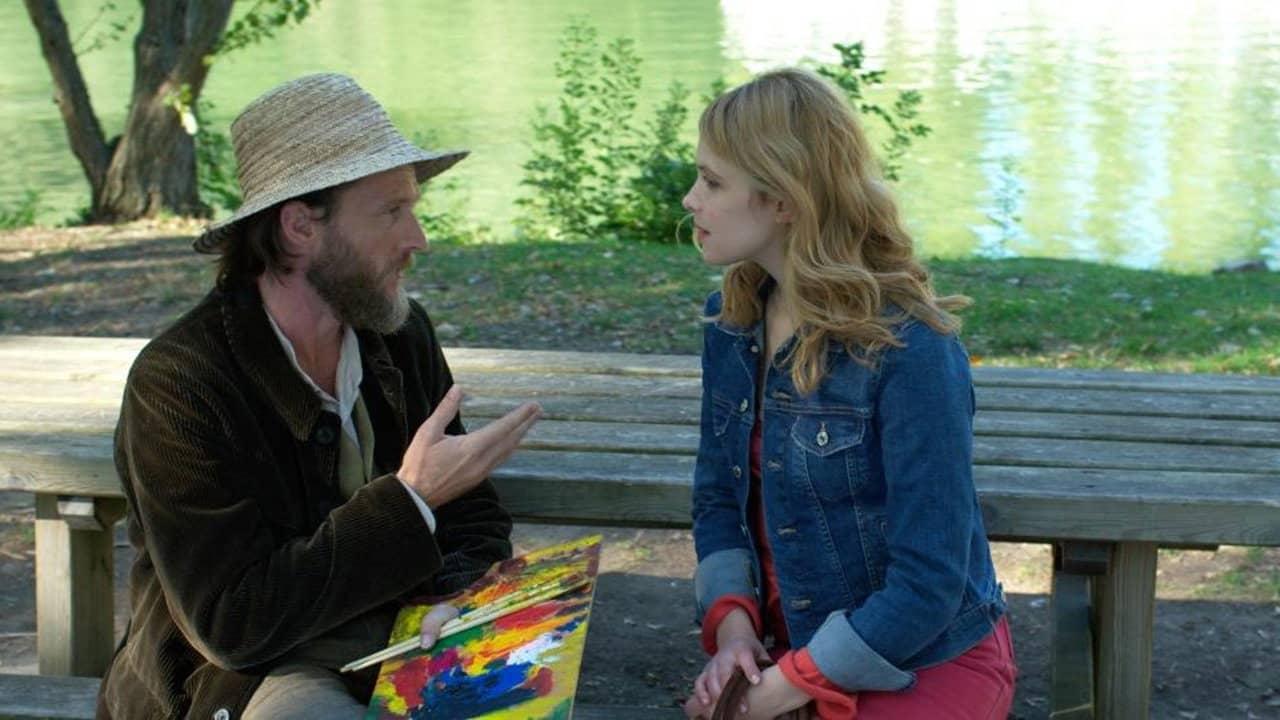 Van Gogh in Love backdrop