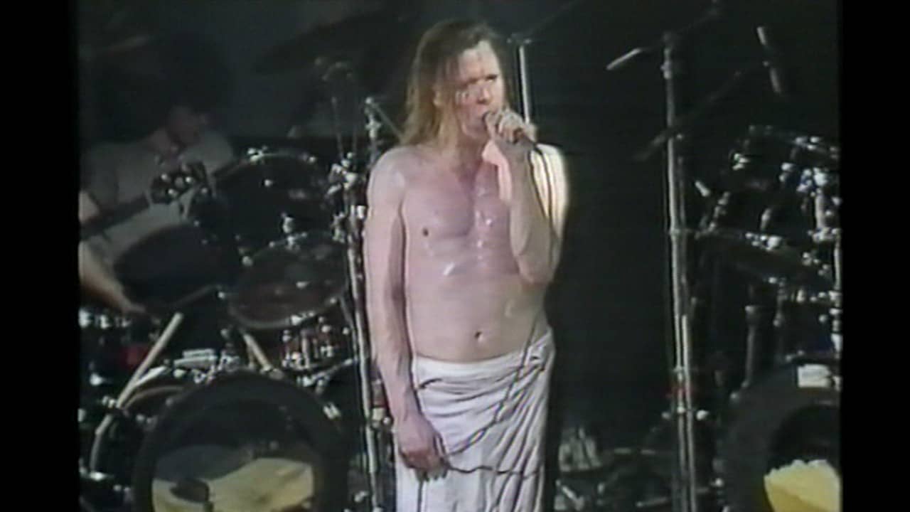 Swans: A Long Slow Screw. backdrop