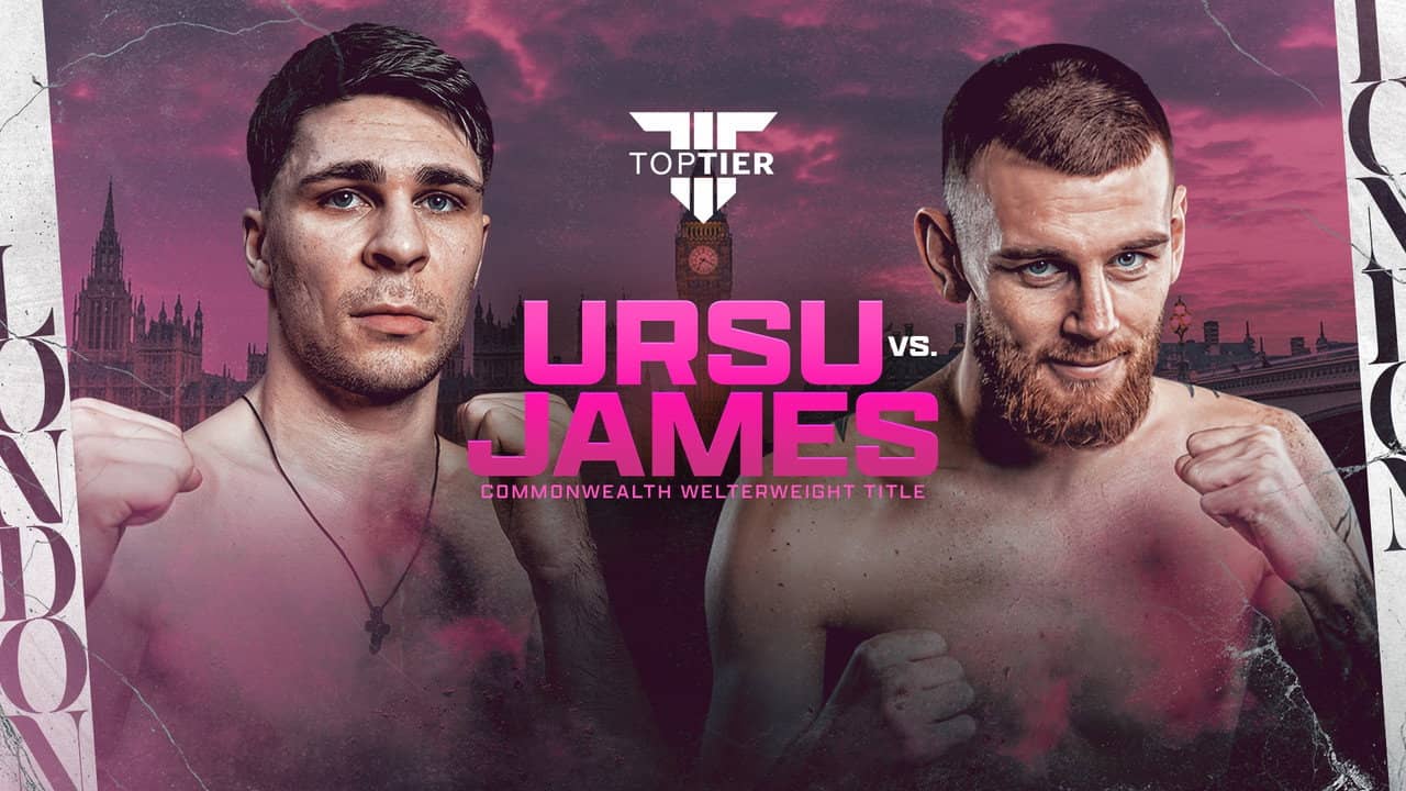 Constantin Ursu vs. Eithan James backdrop