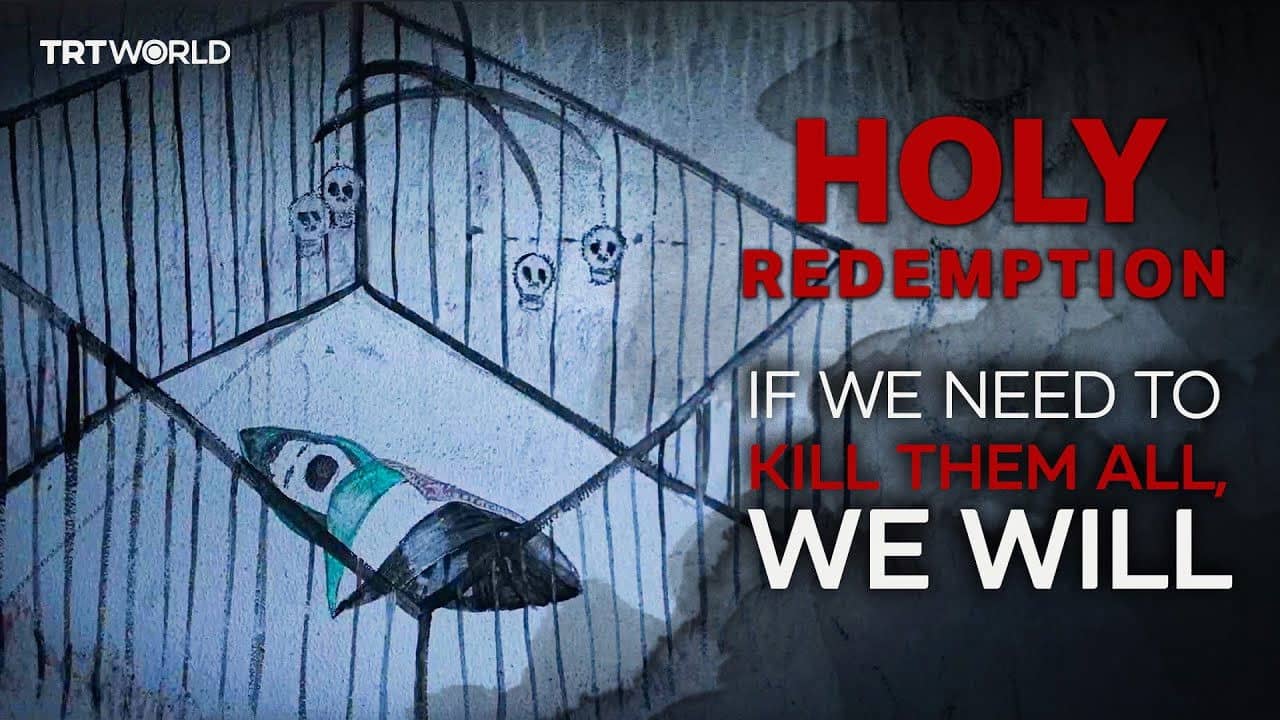 Holy Redemption: Stealing Palestinian Lands backdrop