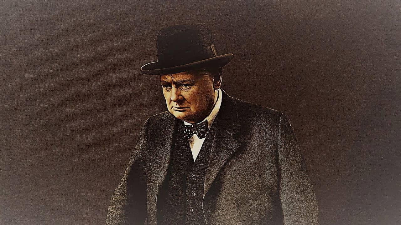 Churchill backdrop