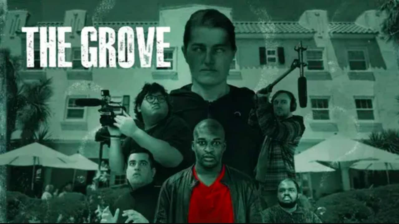 The Grove backdrop