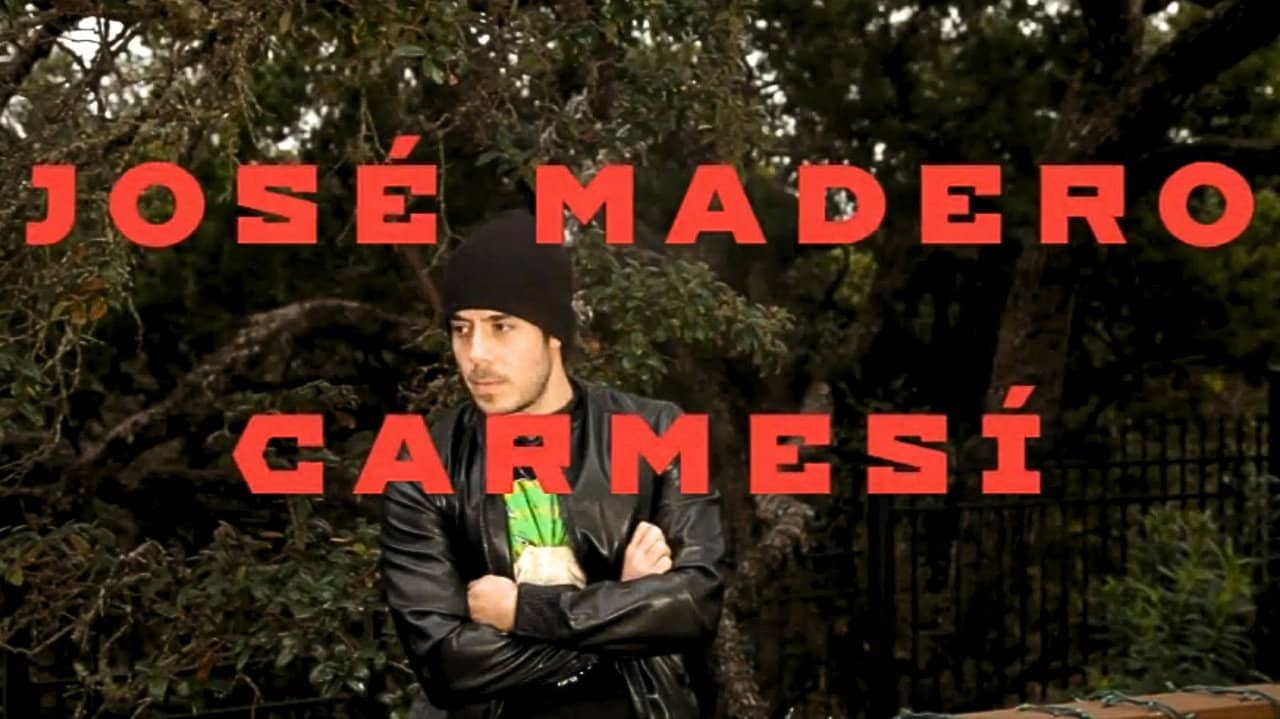 José Madero: Carmesí backdrop