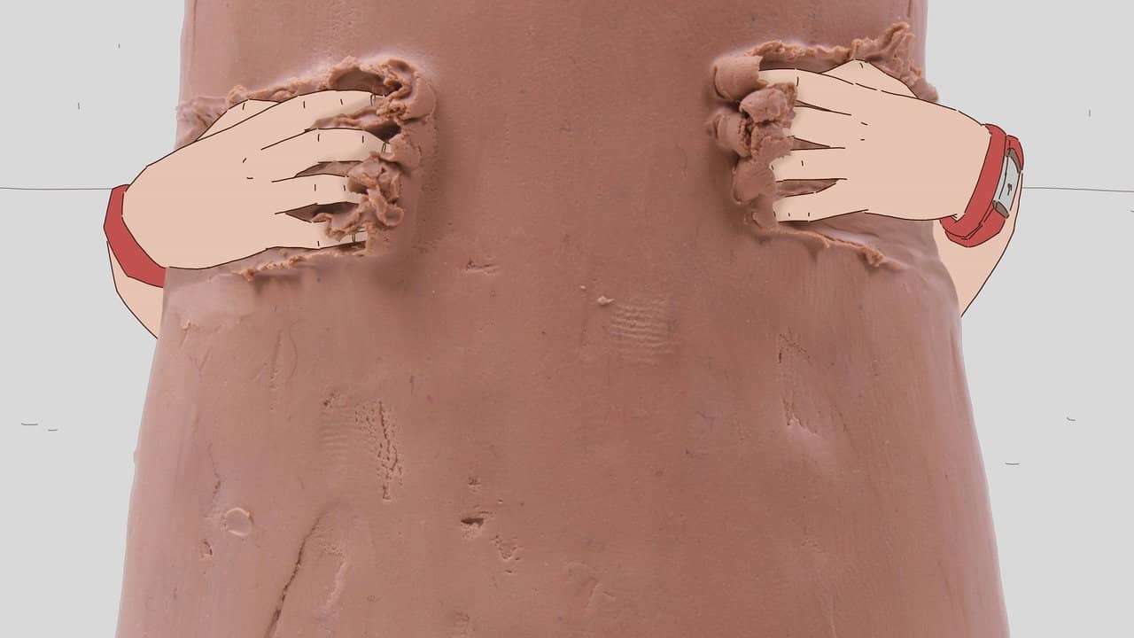 The Clay backdrop