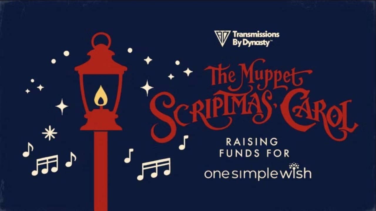 The Muppet Scriptmas Carol backdrop