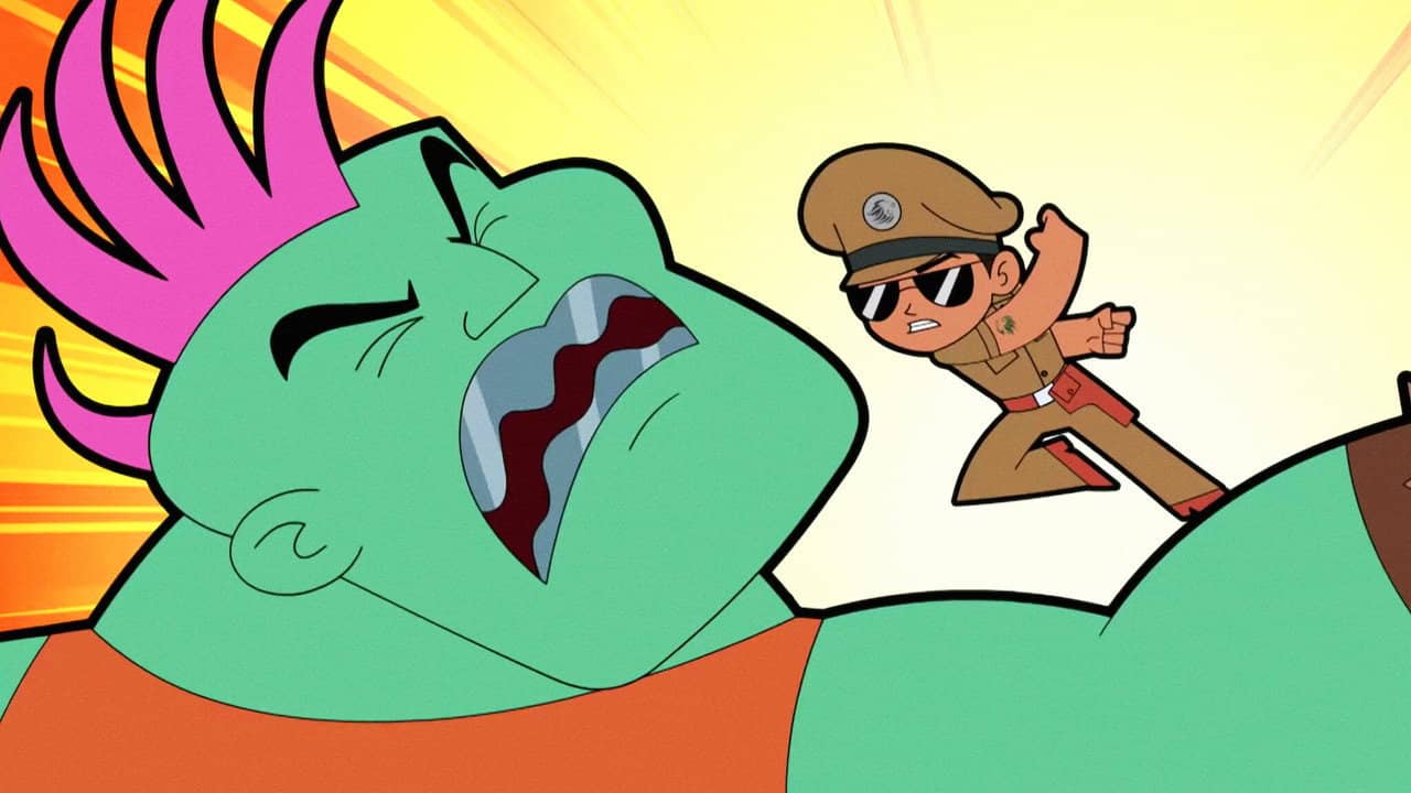 Little Singham backdrop