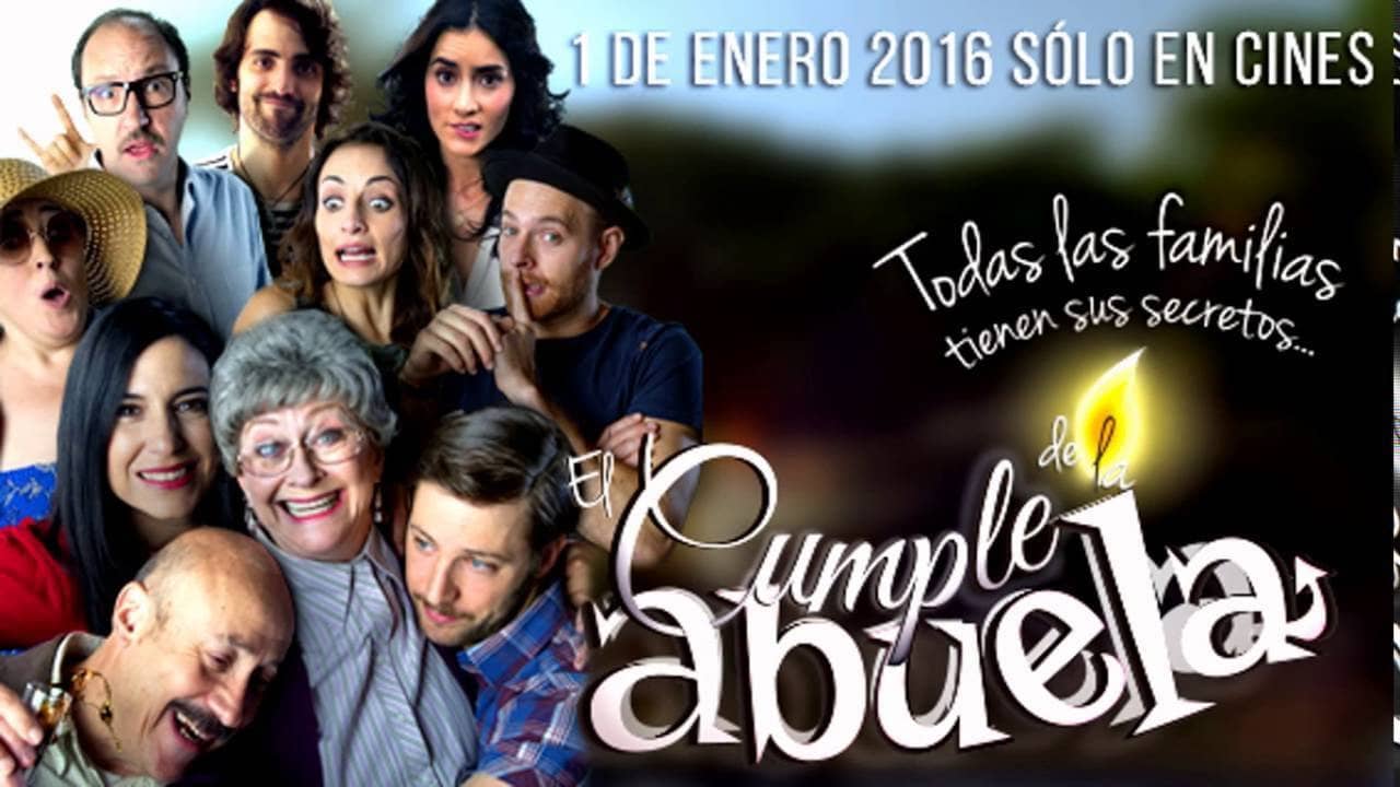 El cumple de la abuela backdrop