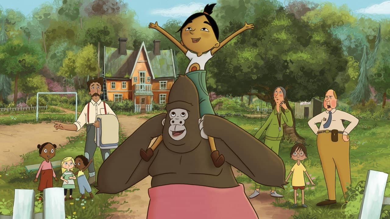 The Ape Star backdrop