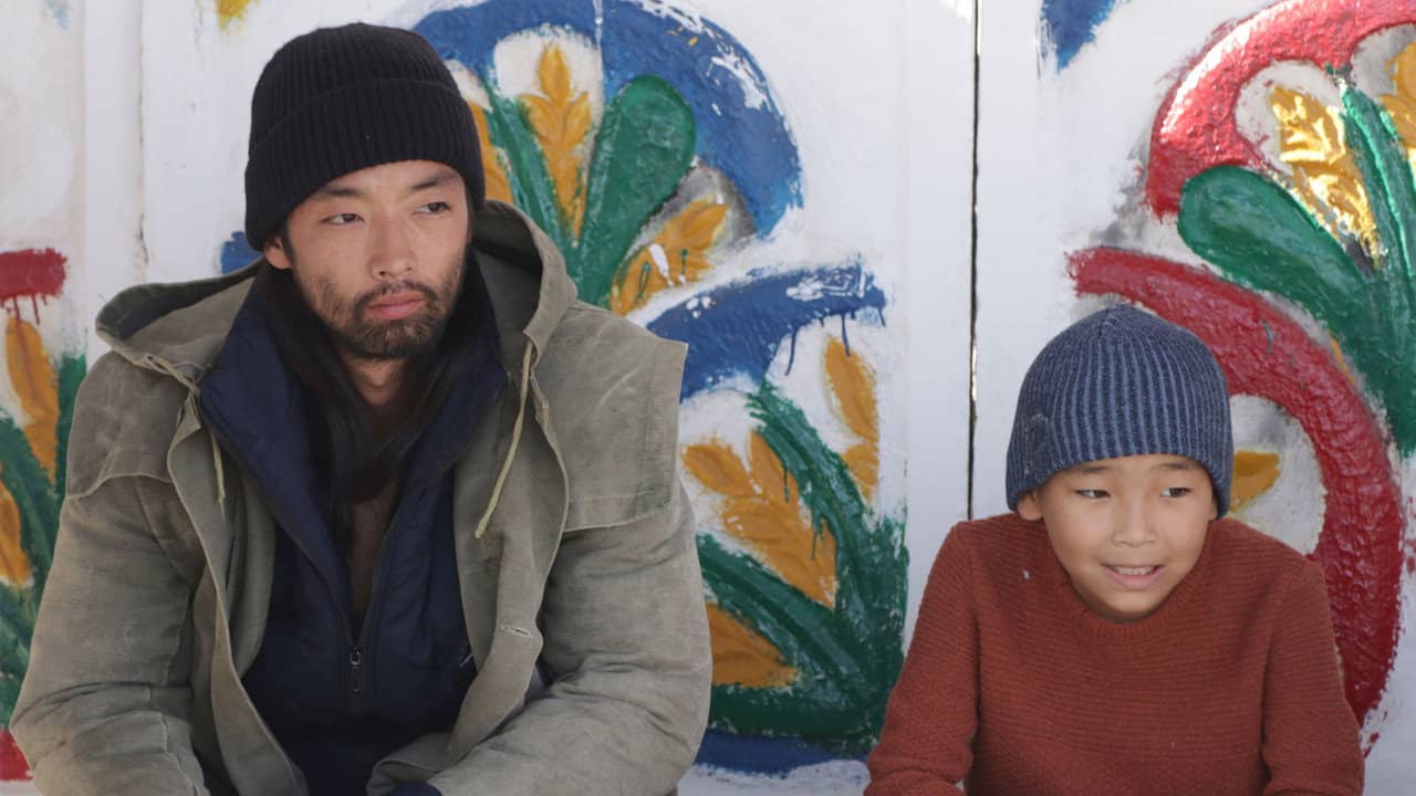 The Horse Thieves. Roads of Time backdrop