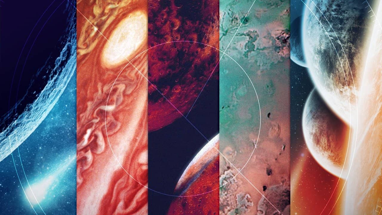 The Planets and Beyond backdrop