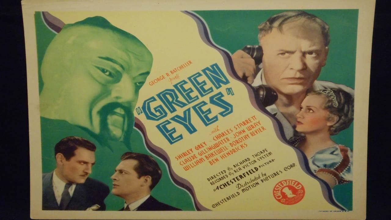 Green Eyes backdrop