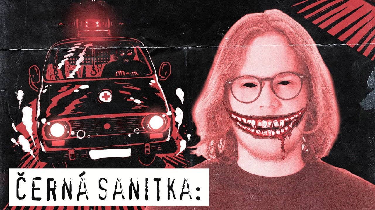 Černá sanitka backdrop