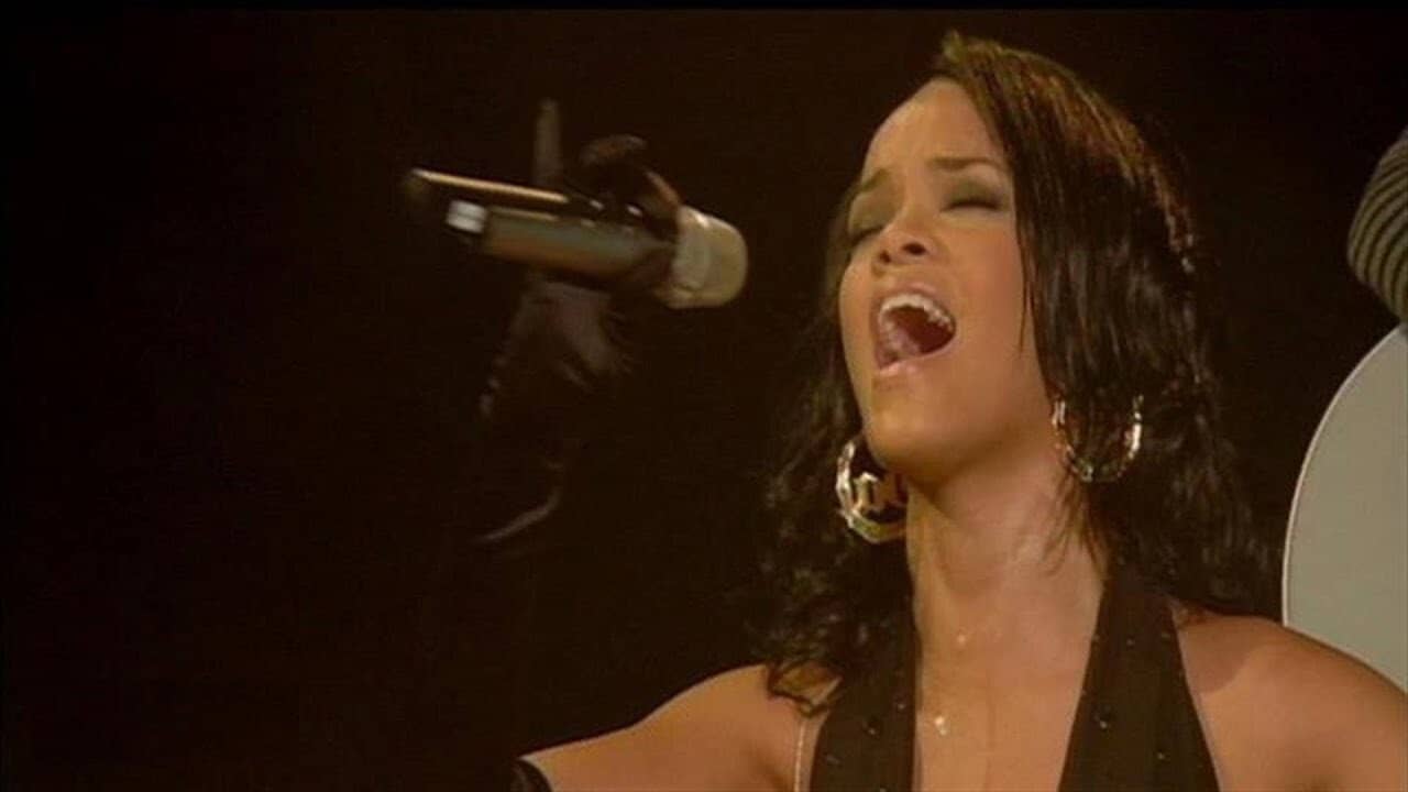 Rihanna - Live From Bell Centre In Montreal backdrop