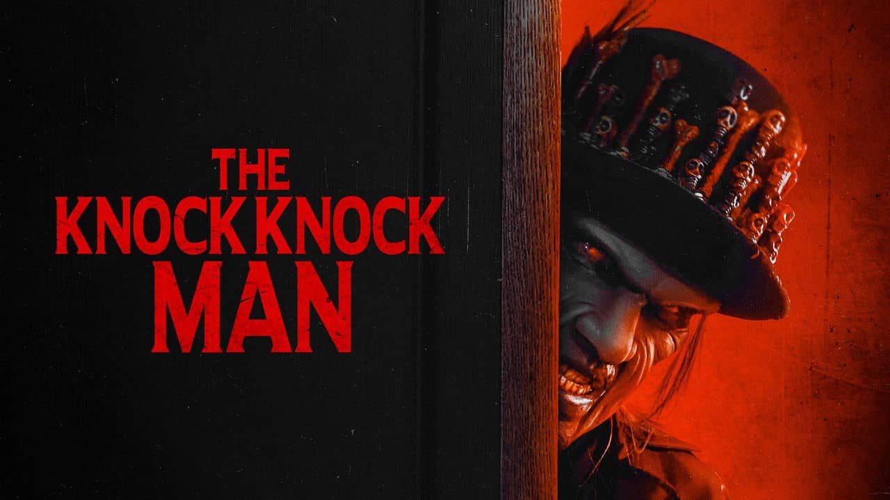 The Knock Knock Man backdrop