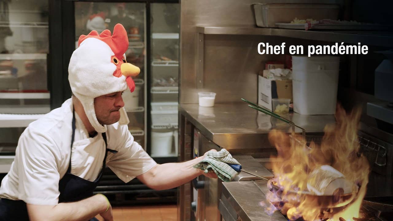 Chef en pandémie backdrop