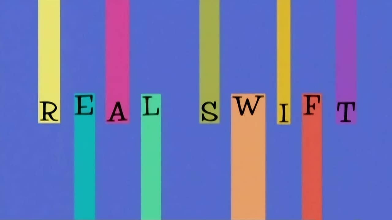 Real Swift backdrop