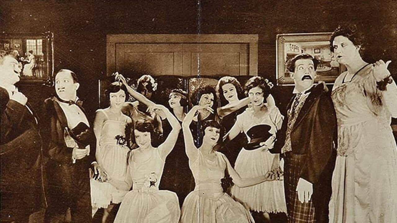 Damsels and Dandies backdrop