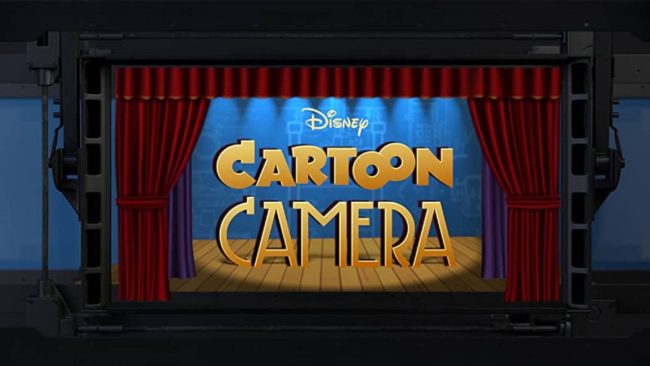 Cartoon Camera backdrop