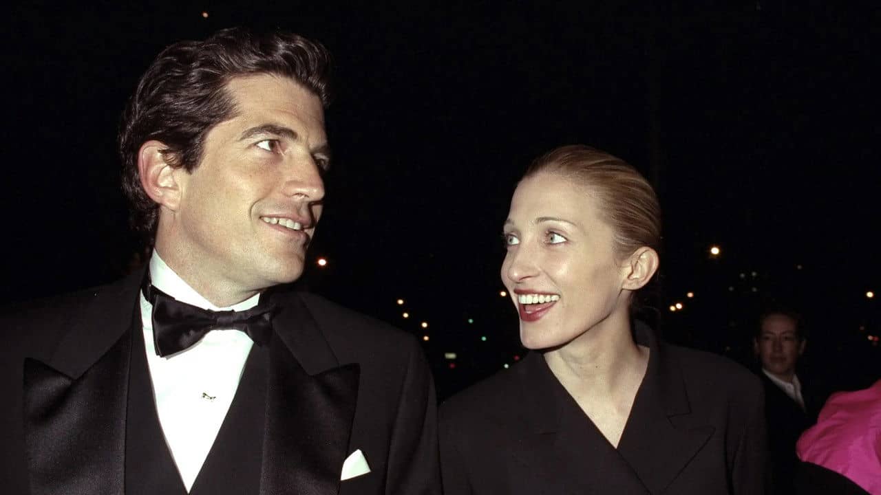 John and Carolyn: Love, Beauty and Loss backdrop