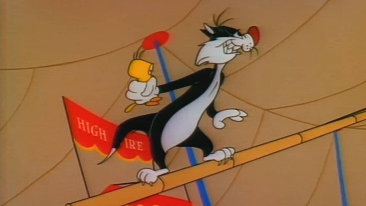 Tweety's Circus backdrop