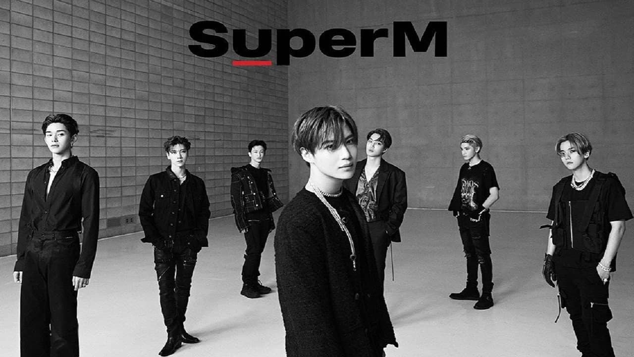 SuperM : Live From Capitol Records in Hollywood backdrop