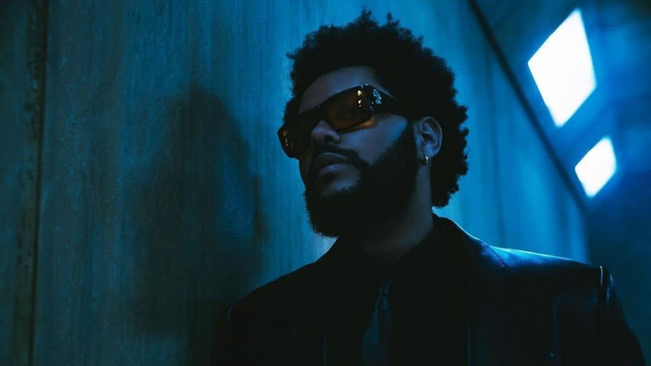 The Weeknd x The Dawn FM Experience backdrop