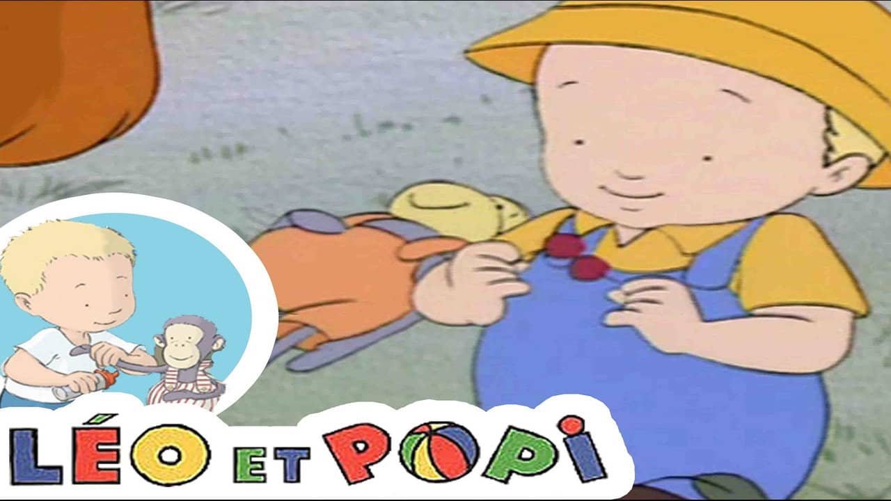 Léo et Popi backdrop