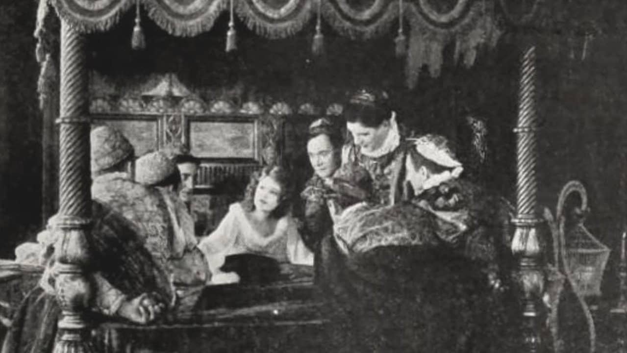 The Seven Swans backdrop