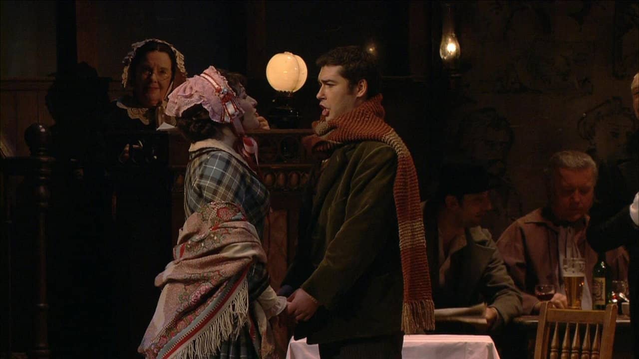 Royal Opera House: La Bohème backdrop