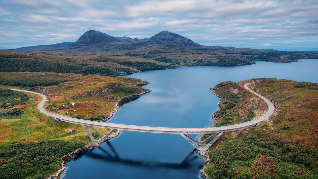 Discover Scotland: North Coast 500 backdrop