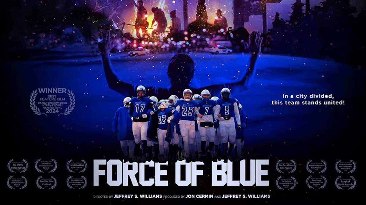 Force of Blue backdrop