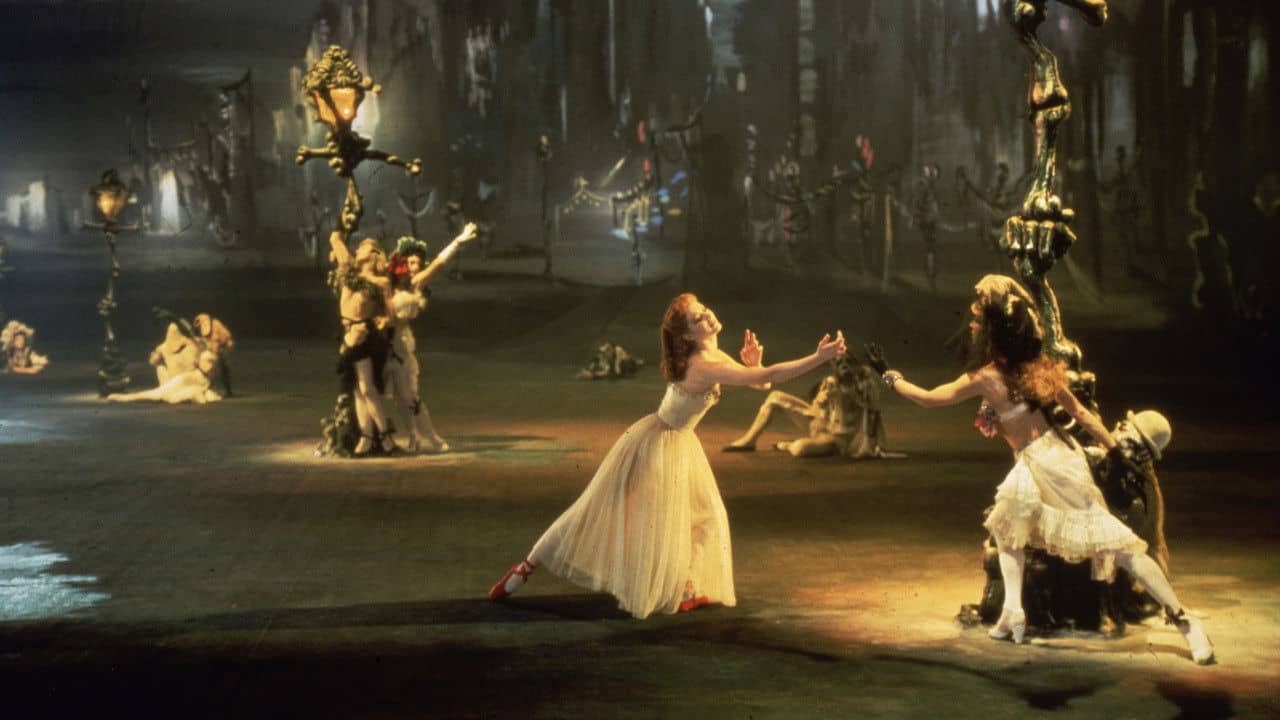 The Red Shoes backdrop