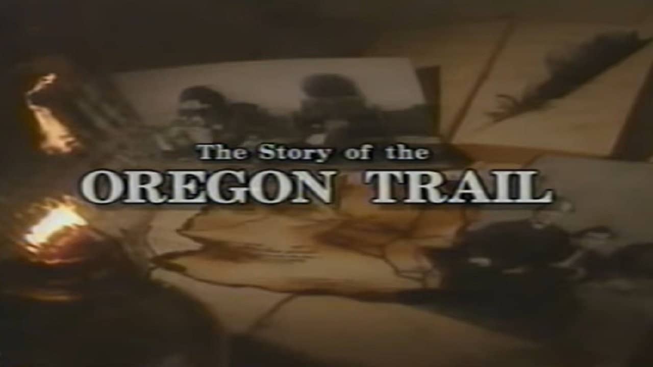 The Story of the Oregon Trail backdrop