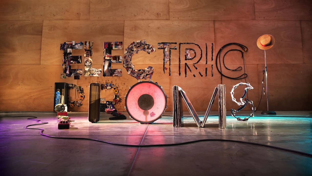 BBC Electric Proms backdrop