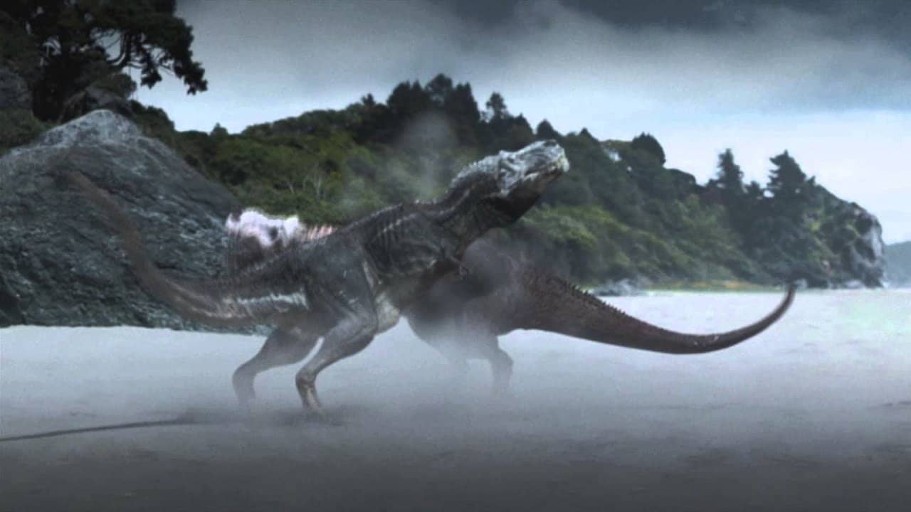 Dinosaur Revolution backdrop