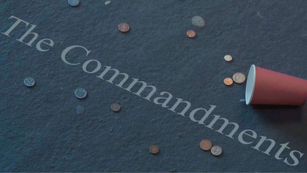 The Commandments backdrop